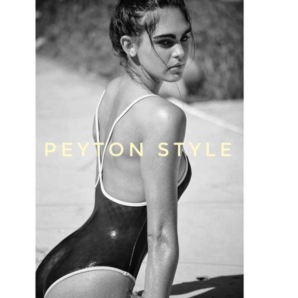 ACACIA - Piped Peyton Full Piece Swimsuit in Citrine - XL - Picture 9 of 16
